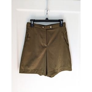 Bette & Court Olive Green Bermuda Shorts
